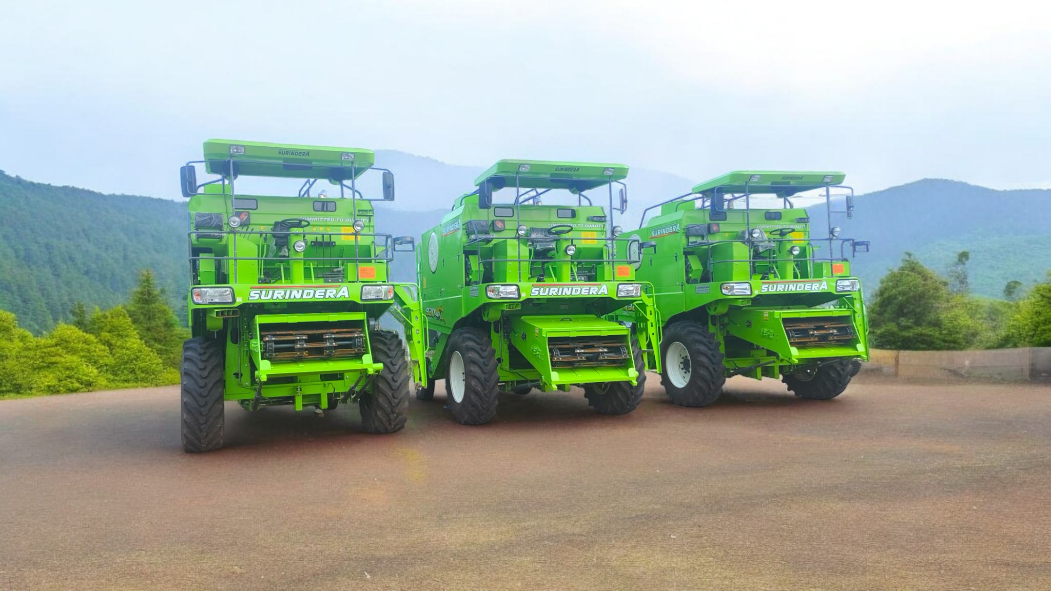 छत्तीसगढ़ में उपलब्ध Surindera हार्वेस्टर स्टॉक